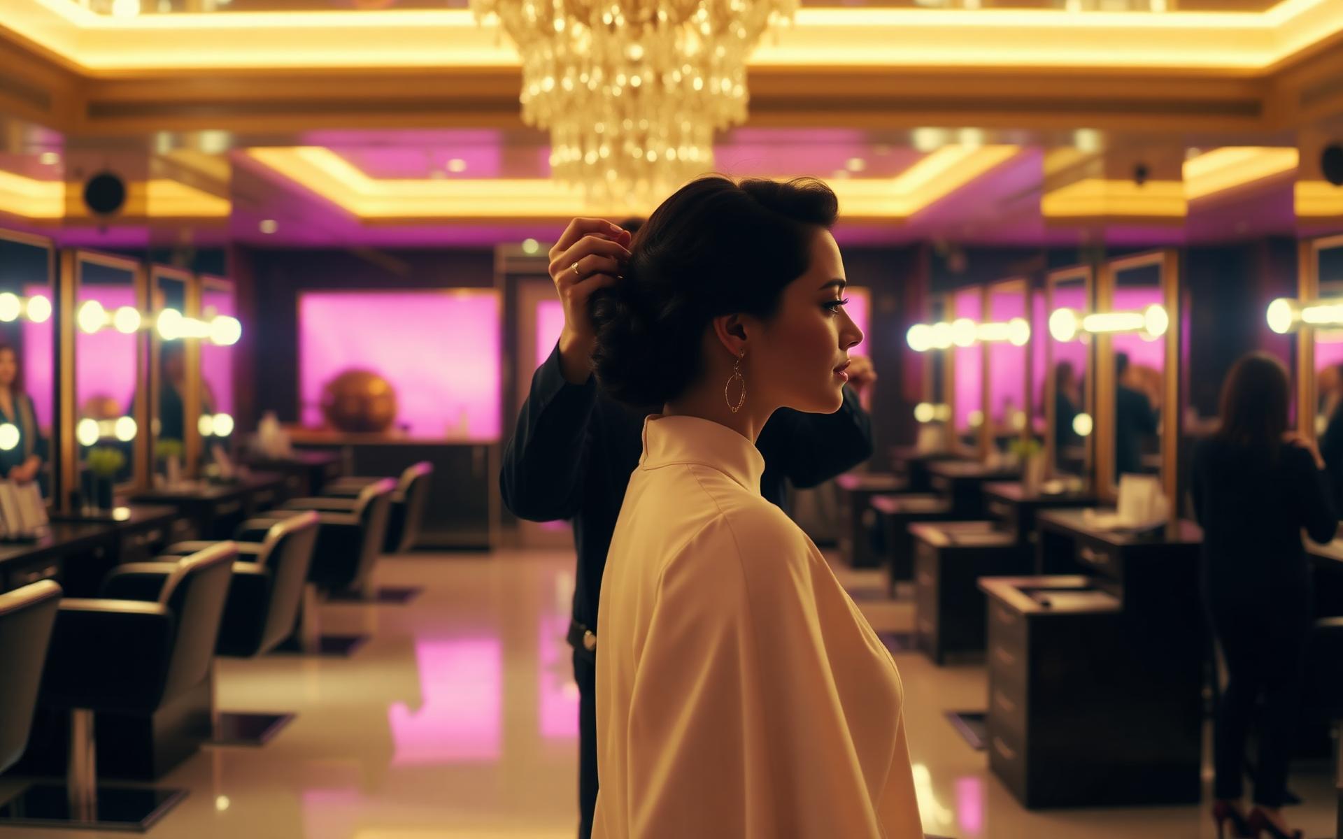 Luxury salon experience