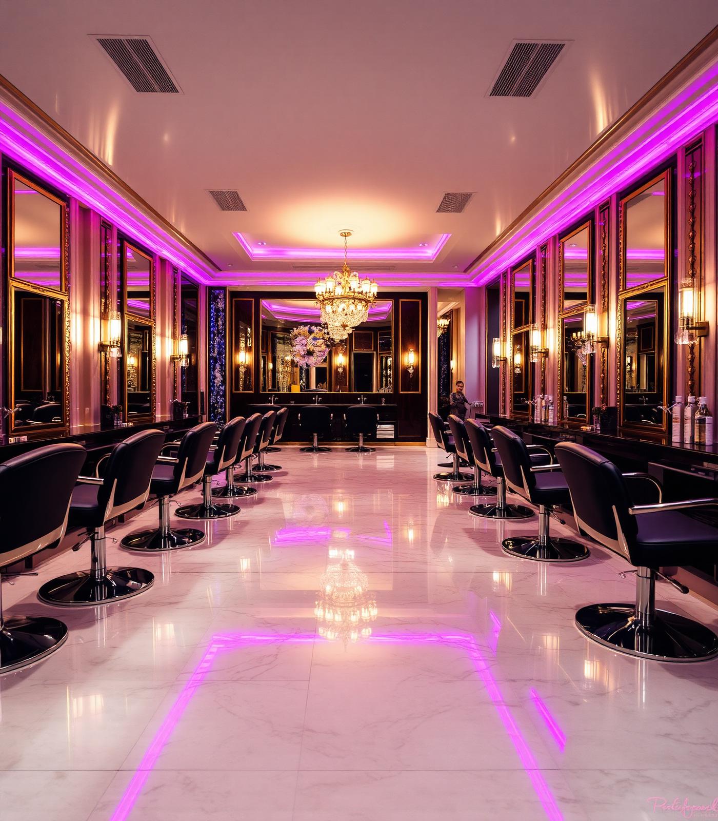 Step into a luxury salon